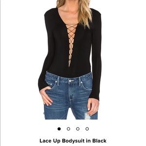 T by Alexander wang Body suit in black